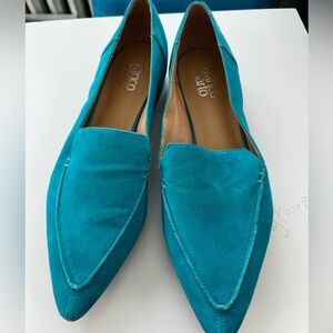 Franco Sarto Turquoise Flats